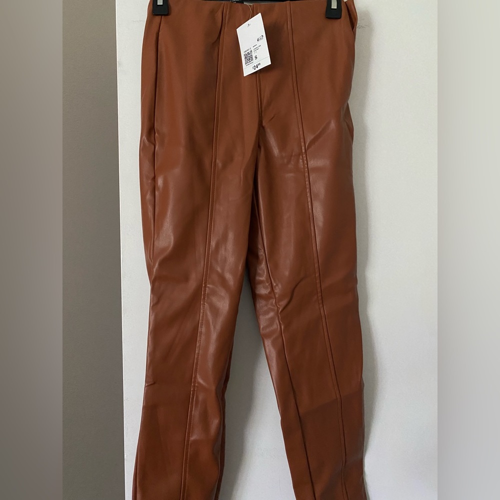 Brown Leather pants
